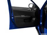  Inside of driver's side open door, window open photo